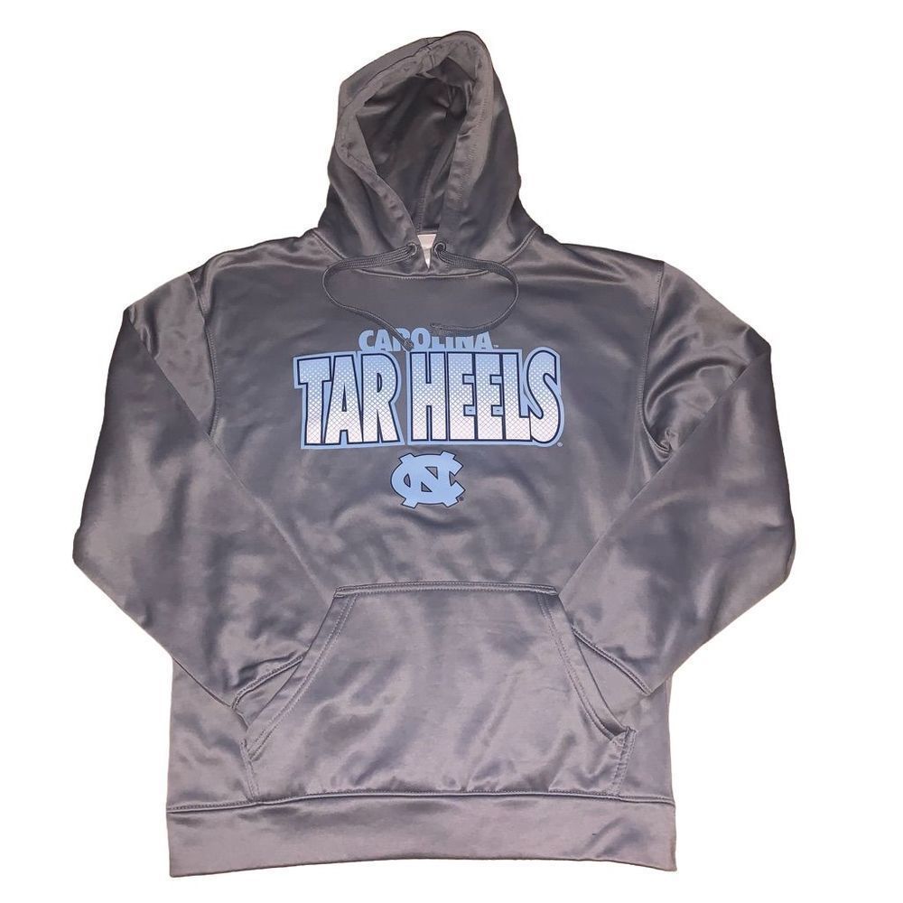 UNC Tarheels Gray Hoodie, Size Medium